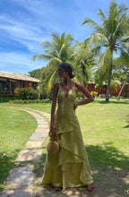 Sexy V Neckline Lace Bud Green Party Dress Long Birthday Dress