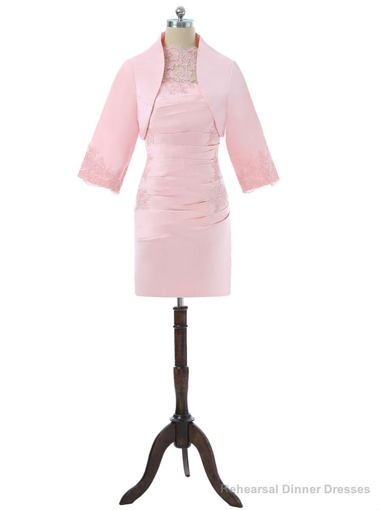 Sheath Knee Length With Jacket Mother Of The Bride Dresses Main image