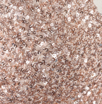 Shining Rose Gold Mermaid Spaghetti Strap V-Neck Slit Sequin Long Classy Prom Dress