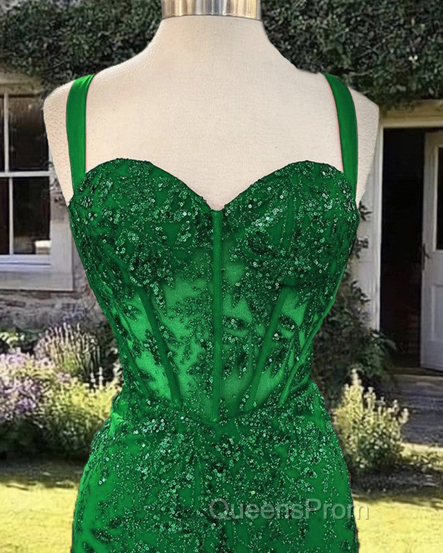 Short Green Sequin Pattern Homecoming Dress Secondary image