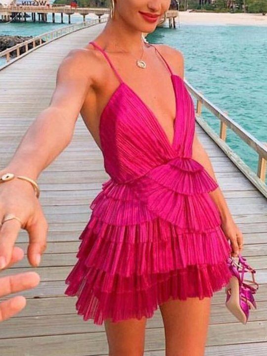 Short Homecoming Dress/Bridesmaid Dress/Wedding Party Dress/Mini Dress
