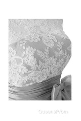 Silver Taffeta Short Homecoming Dress Evening Prom Dress