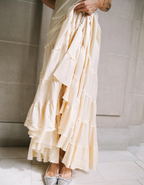 Simple A Line Spaghetti Strap Light Champagne Satin Classy Evening Dress Party Dress