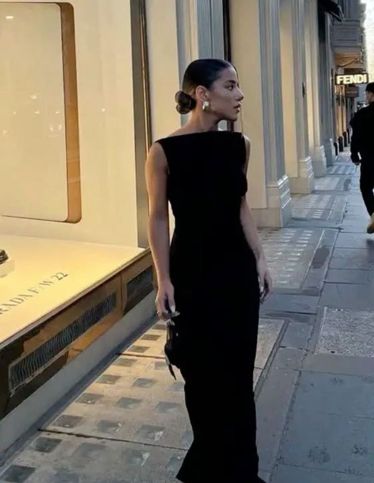 Simple Mermaid Straps Floor Length Sleeveless Black Classy Prom Dress Secondary image