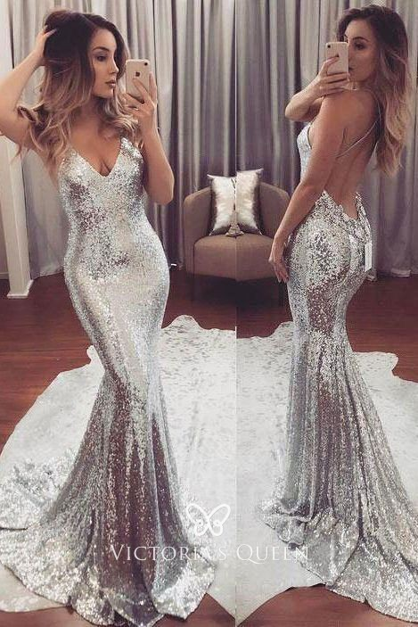 Simple Classy Prom Dress,Sequin Classy Evening Dress Pretty Classy Prom Dress