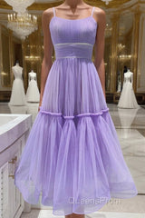 Simple purple short Evening Prom Dress, purple homecoming Dress