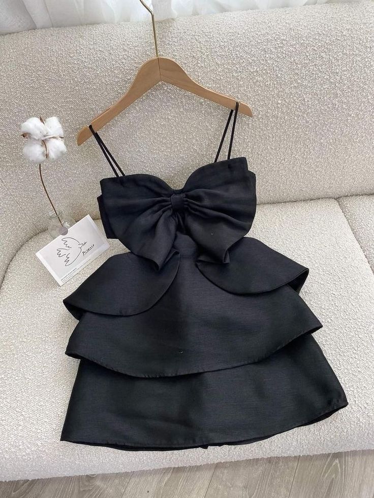 Simple Straps White Birthday Dress Birthday Outfits Secondary image