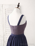 Simple Sweetheart Chiffon Short Prom Dress, Homecoming Dress