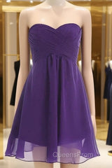 Simply Chiffon Strapless Bridesmaid Dress