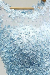 Sleeveless Tulle Homecoming Dress Short Evening Prom Dress With Lace Appliques