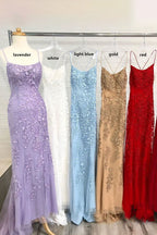 Baby Blue Mermaid Classy Prom Dress | Stock In USA