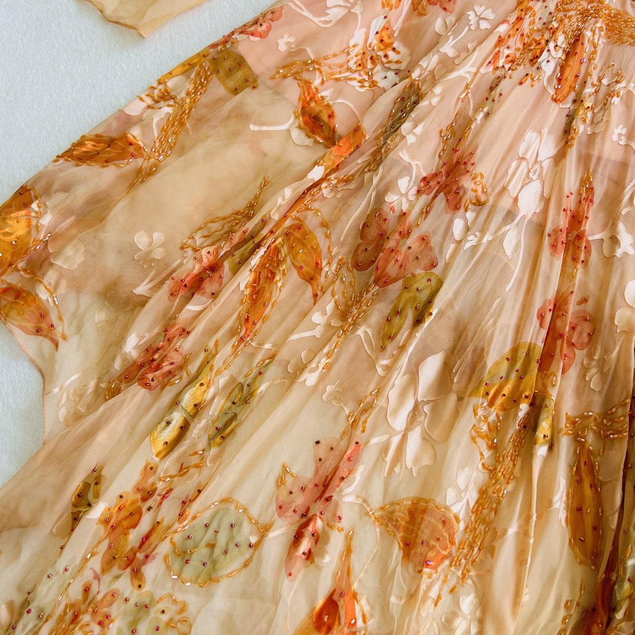 Spaghetti Straps Orange A-Line Dress Classy Prom Dress