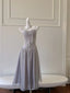Sparkling A-Line Strap Sequined Tassel Tulle Long Classy Prom Dress