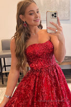Sparkly Royal Blue Long Prom Dress with Pockets Party Dresses Gowns