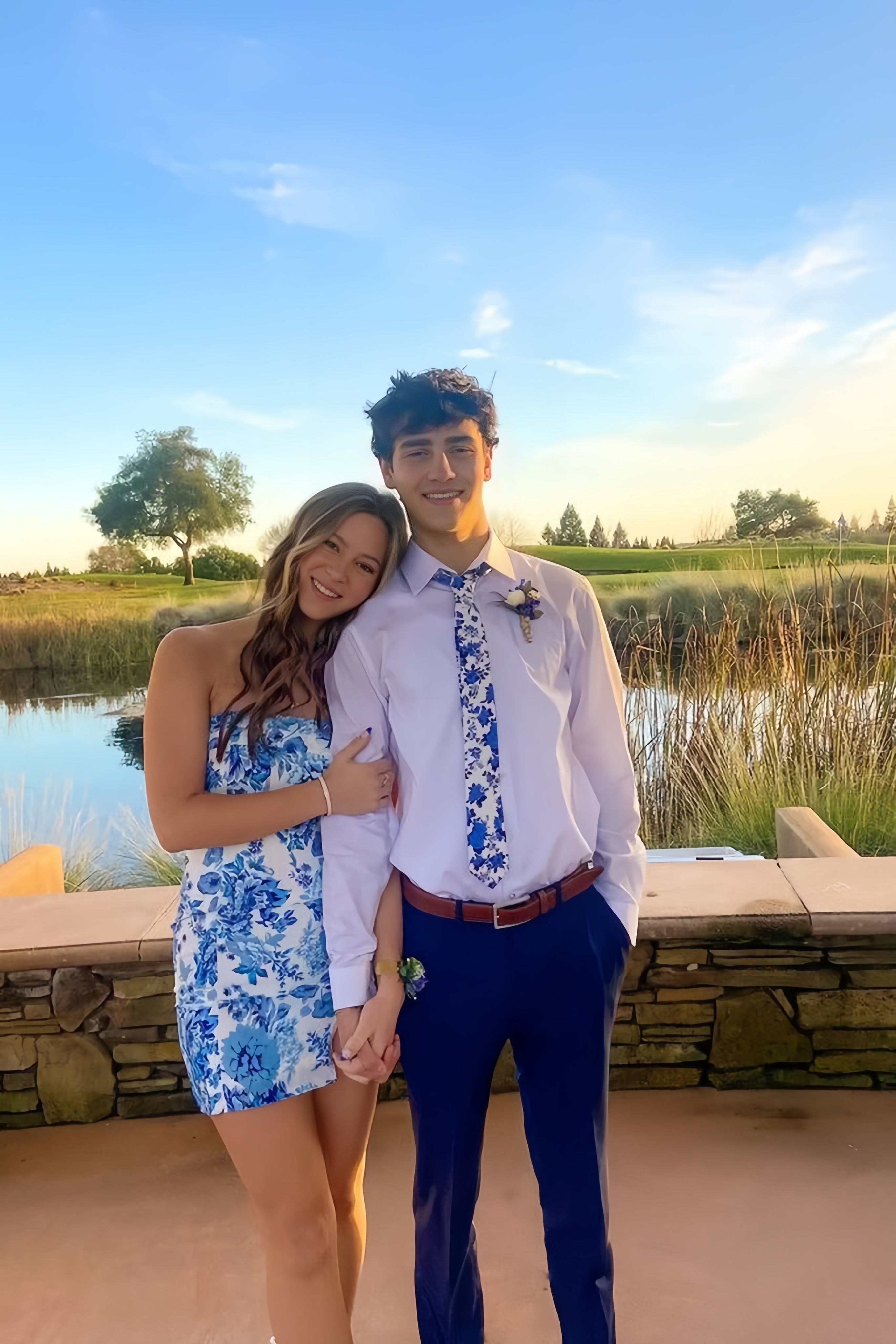 Spring Fling Dress, Strapless Floral Print Homecoming Dress, Mini Party Dress