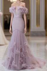Strapless Pink Chiffon Creased Evening Dress Floor Length Mermaid Evening Prom Dress With Sweep
