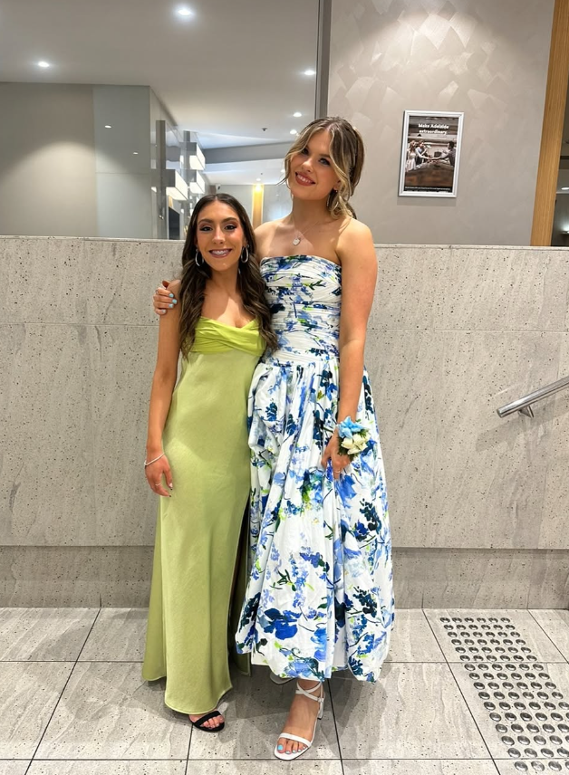Strapless Print Floral Long Classy Prom Dress Classy Evening Gown