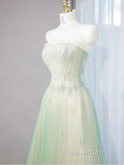 Sweet Fairy Style Ball Gown For Birthday&Quinceanera-Sparkling Diamond A-Line Tulle Evening Dress
