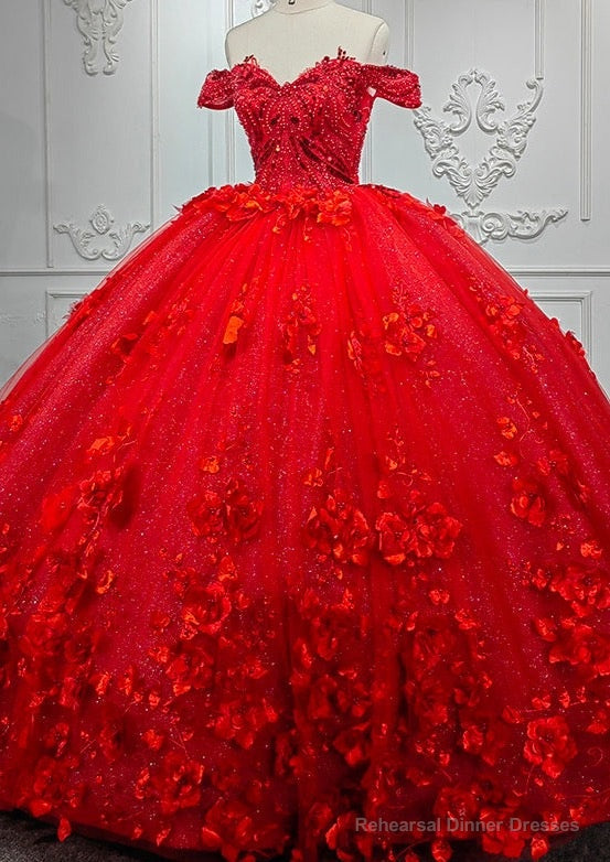 Sweet Valentine Red Quinceanera Dress Main image