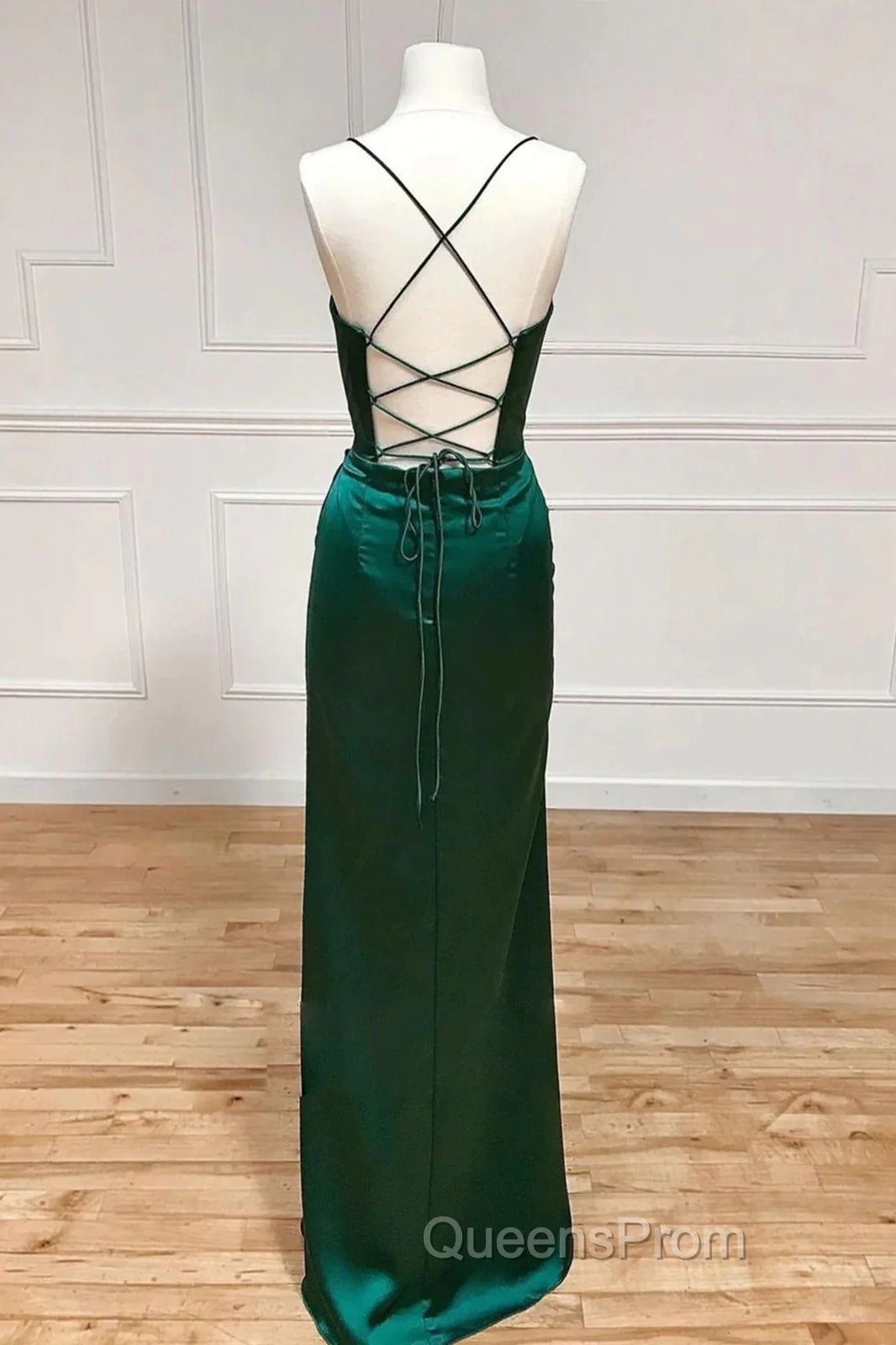 Sweetheart Neck Green Mermaid Long Evening Prom Dress Secondary image