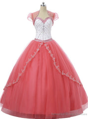 Sweetheart Open Back Crystal Beading Applique Sequins Ball Gown Quinceanera Dresses