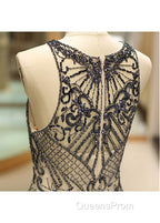 Tulle Jewel Beadings Mermaid Evening Dress