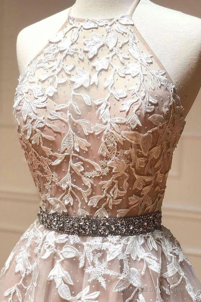Tulle Lace Short Prom Dress Beading A Line Homecoming Dress Secondary image