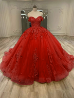 Quinceanera Dress Sweetheart Ball Gowns Party Classy Prom Dress