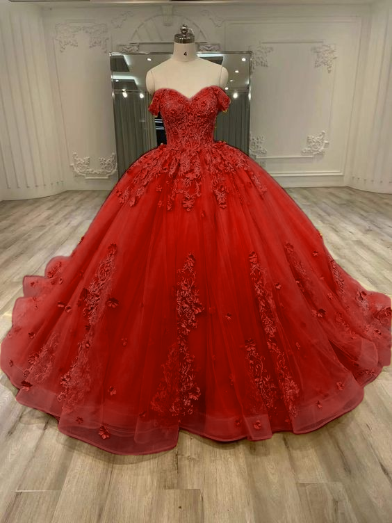 Quinceanera Dress Sweetheart Ball Gowns Party Classy Prom Dress