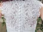 V-Neck A-Line Wedding Dresses