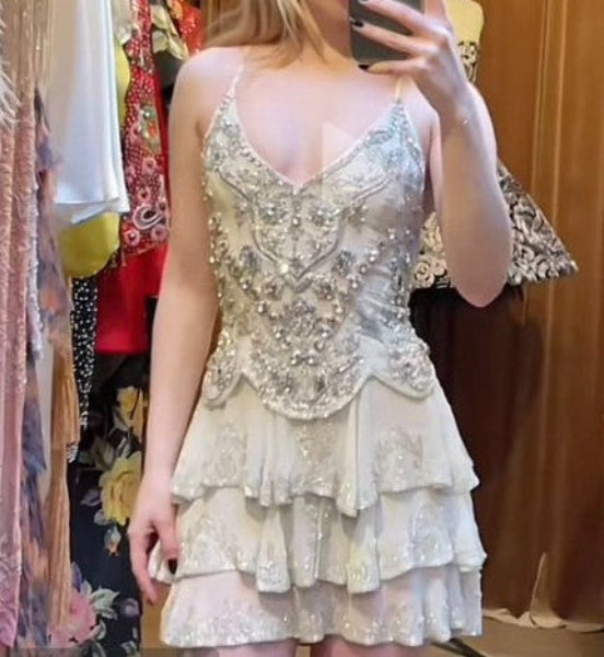 Vintage A Line Spaghetti Straps Chiffon Classy 8Th Grade Homecoming Dress Summer Middle School Hoco Dress 18Th Birthday Outfits