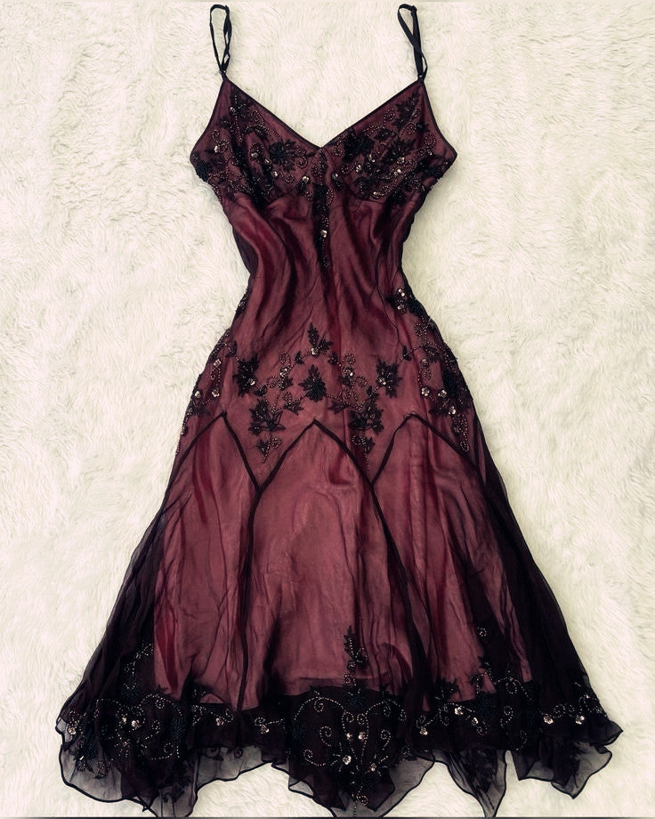 Vintage A Line Straps Dark Pink Classy Prom Dress 22Th Birthday Outfit Secondary image