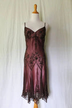 Vintage A Line Straps Dark Pink Classy Prom Dress 22Th Birthday Outfit