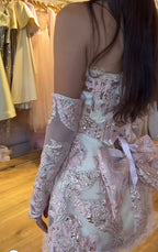Vintage Ball Gown Gold Homecoming Dress 18Th Birthday Outfits