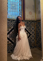 Vintage Ball Gown Off The Shoulder Satin Lace Classy Prom Dress Wedding Dress