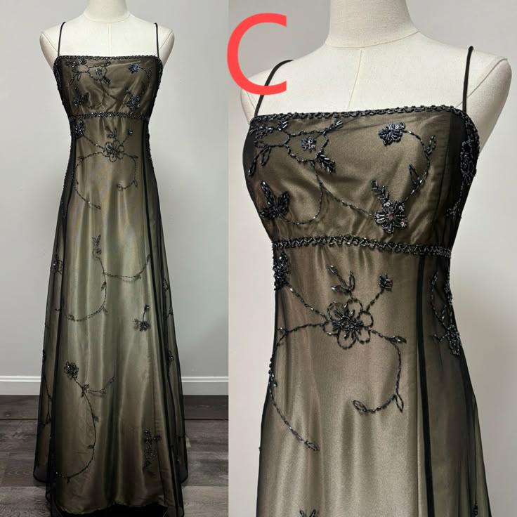 Vintage Blue Gradient Empire Classy Prom Dress Backless Romantic Beaded Classy Evening Dress Guest Dress