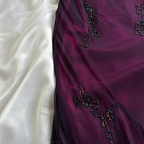 Vintage Dark Purple Halter-Neck Beaded Ruffled Charming Classy Prom Dress Classy Evening Dress Party Dress