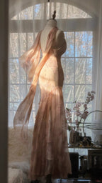 Vintage Classy Evening Dress, Sleeveless Long Party Gowns