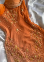 Vintage Gradient Orange Spaghetti Straps Chiffon Lace Sheath Classy Prom Dress Elegant Classy Evening Dress Gowns