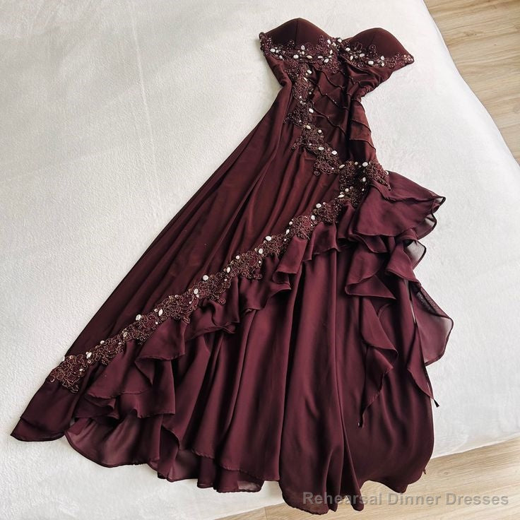 Vintage Long Prom Dress Party Gown Evening Dress Secondary image