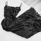 Vintage Navy Blue Spaghetti Straps Classy Prom Dress Sexy Mermaid 17Th Birthday Outfits