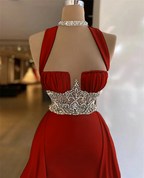 Vintage Sage Green Classy Prom Dress Long Classy Prom Dress