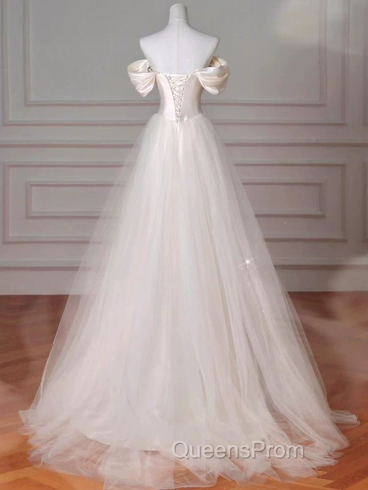 Vintage Sheath Off The Shoulder Satin Long Evening Prom Dress Party Evening Dress