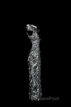 Vintage Sheath Off The Shoulder Silver Gray Sleeveless Long Evening Prom Gown Fairy Evening Prom Dress