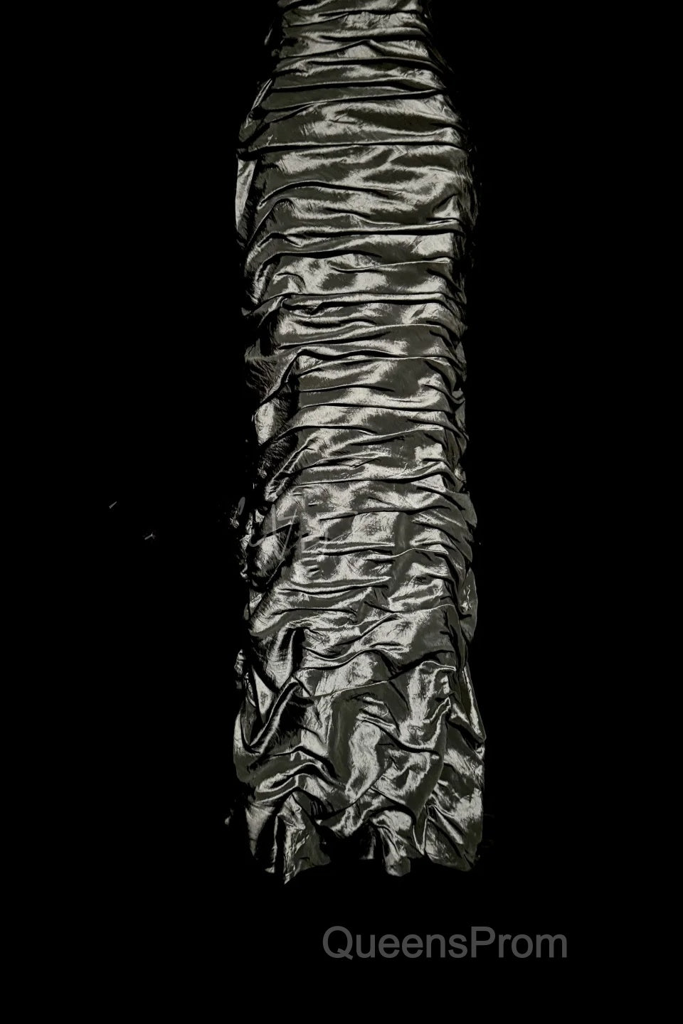 Vintage Sheath Off The Shoulder Silver Gray Sleeveless Long Evening Prom Gown Fairy Evening Prom Dress