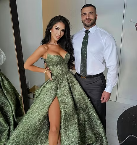 Vintage Spaghetti Straps Green Classy Prom Dress Long Classy Prom Dress