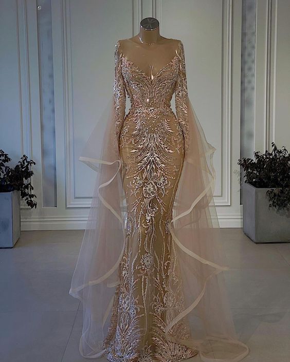 Wedding Dress Long Classy Prom Dress, Classy Evening Dress