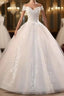 Whaite Long Custom Evening Dress Wedding Dress