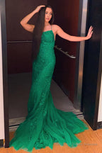 White Halter Backless Prom Dress