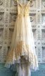 White Lace Classy Prom Dress Wedding Dress